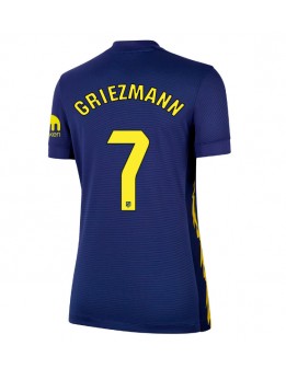 Atletico Madrid Antoine Griezmann #7 Replika Borta Kläder Dam 2025-26 Kortärmad